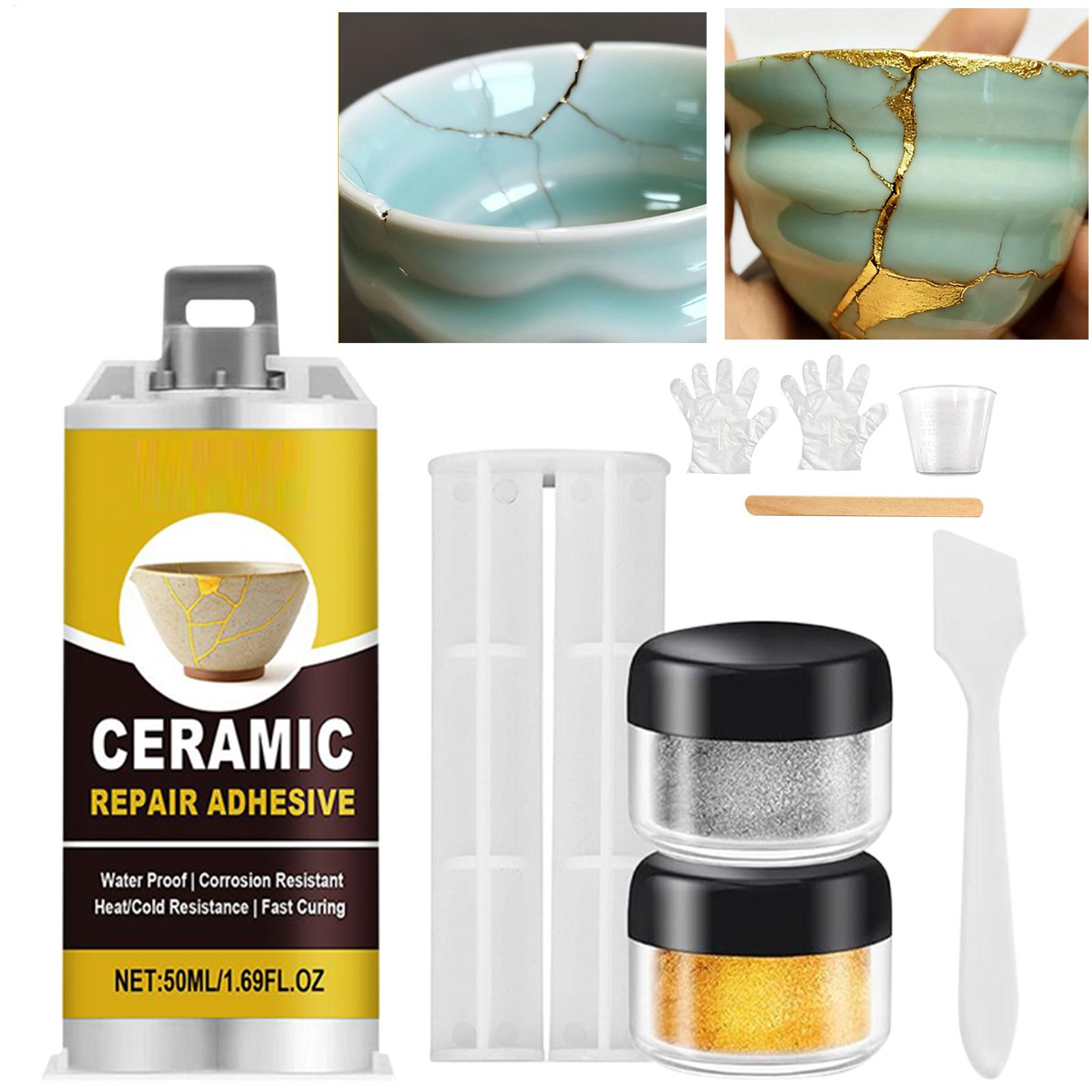 Woodworking Japanese - Kit de reparo de cerâmica kintsugi