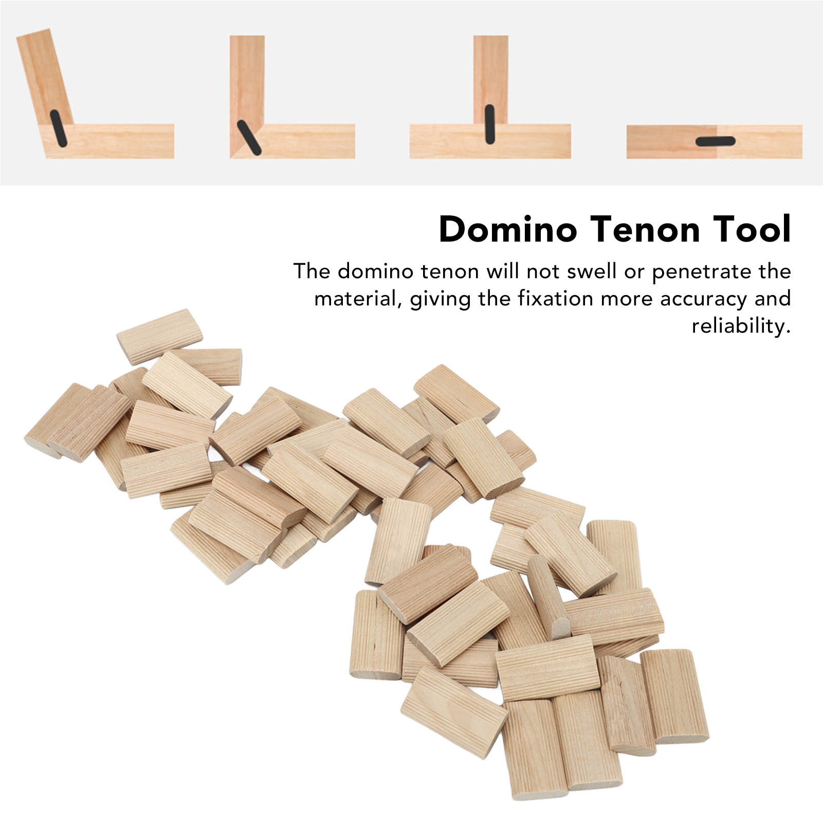 Woodworking Domino - Tenon Domino de Madeira de Faia