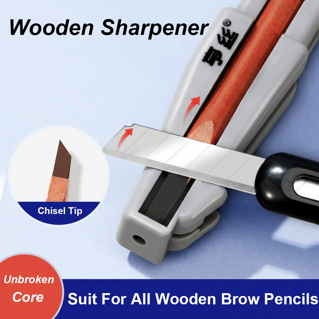 Woodworking Tool - Apontador de lápis de sobrancelha de