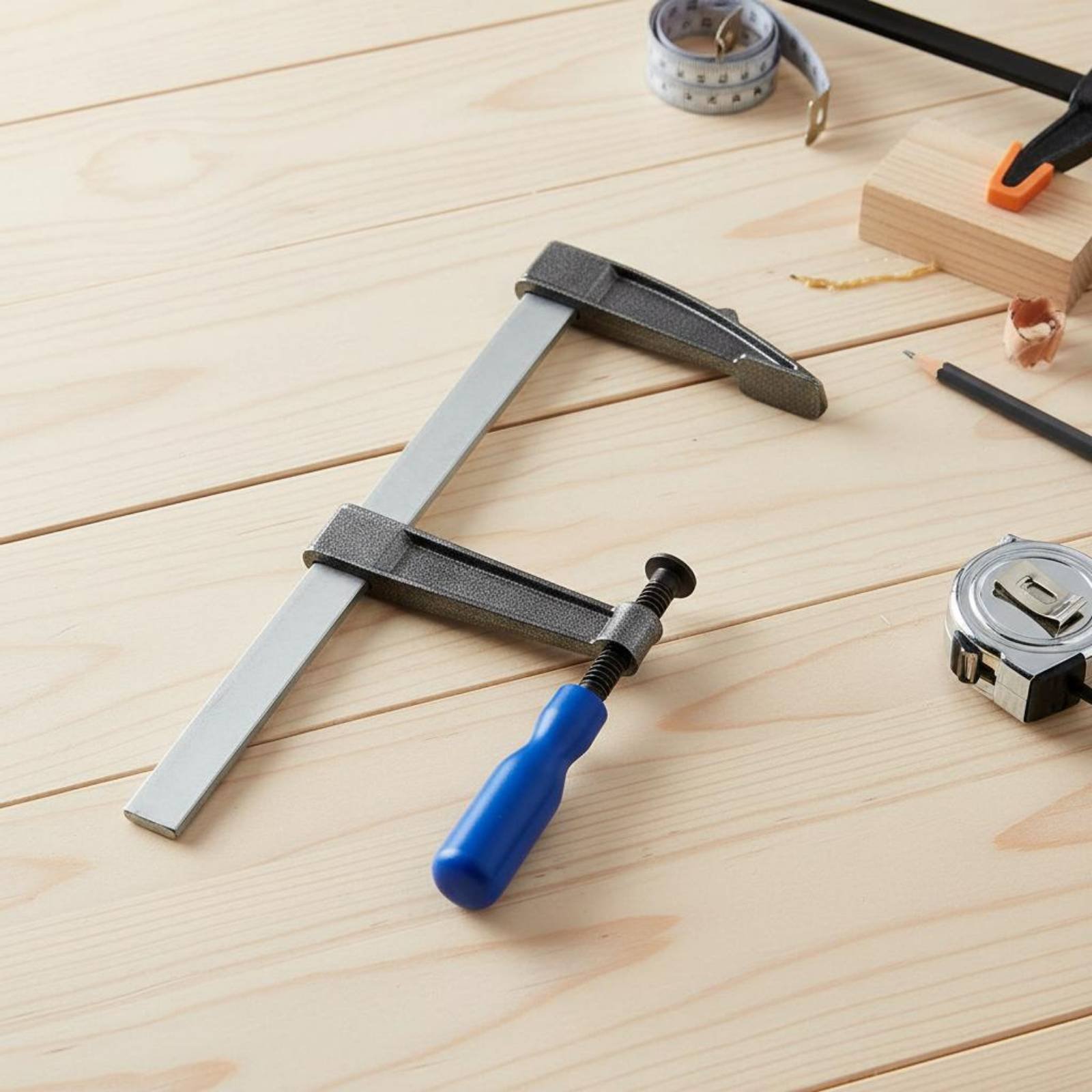 Woodworking Clamp - Grampo F para Ajuste Sem Esforço,
