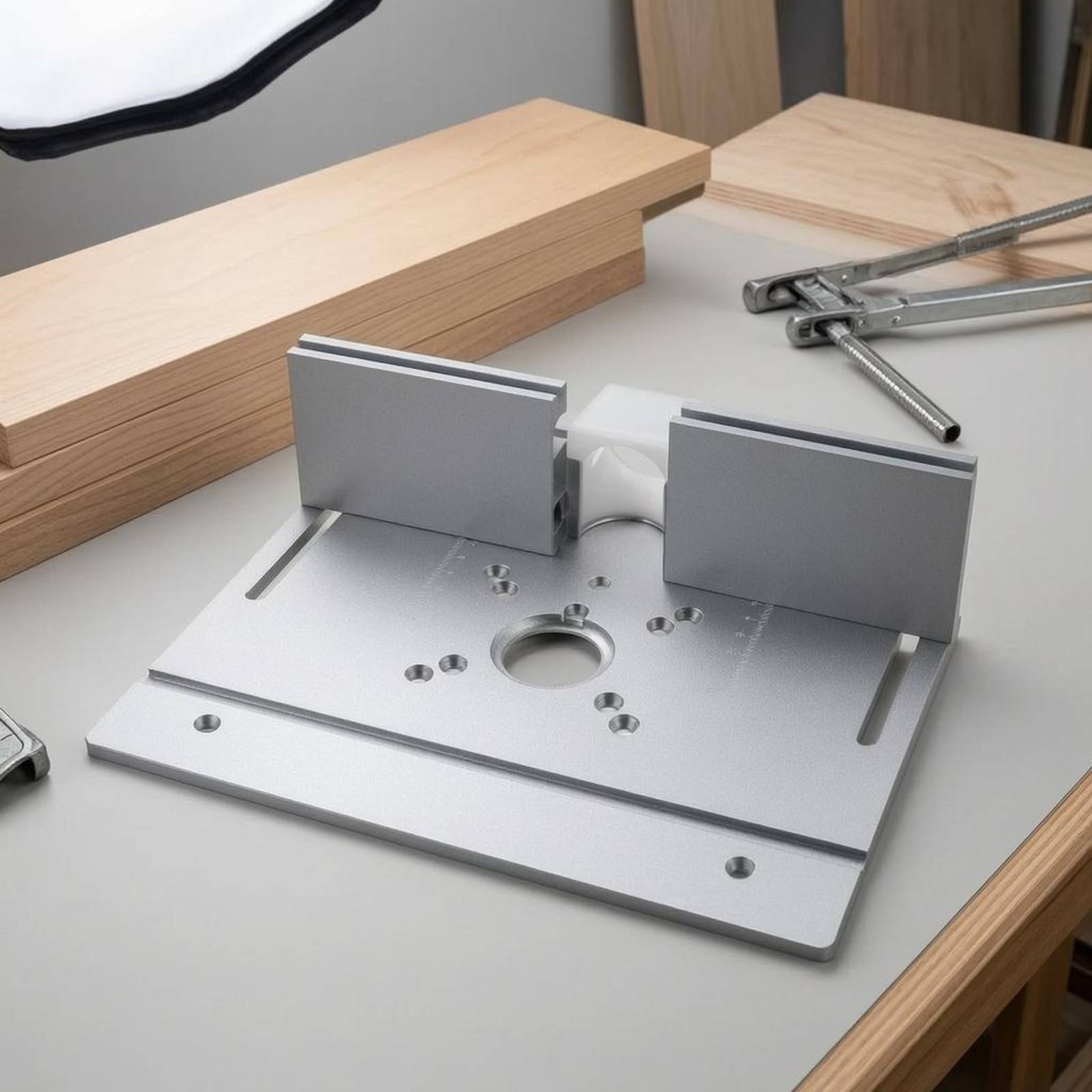 Woodworking Routers - Placa de Inserção para Mesa de