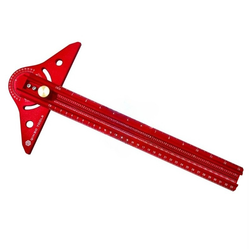 Woodworking Tool - Régua de Ângulo Ajustável de Liga