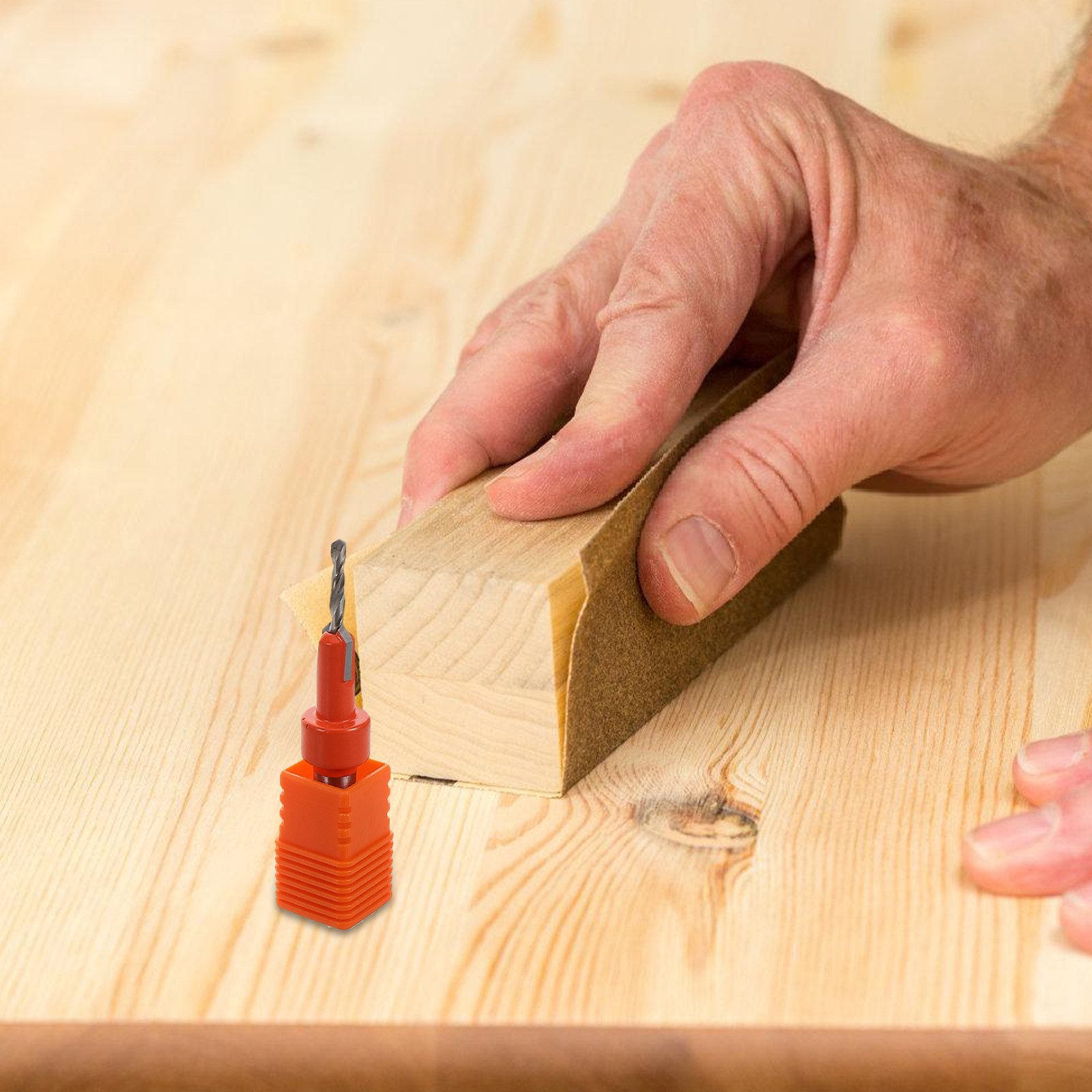 Woodworking Drill Bits - Conjunto de Brocas Escareadoras Ajustáveis com