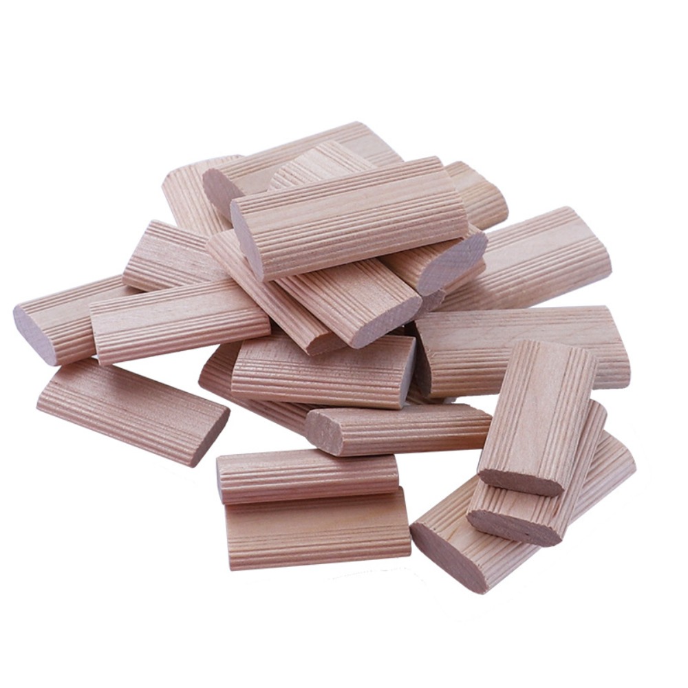 Woodworking Domino - 50/100 peças de madeira de faia