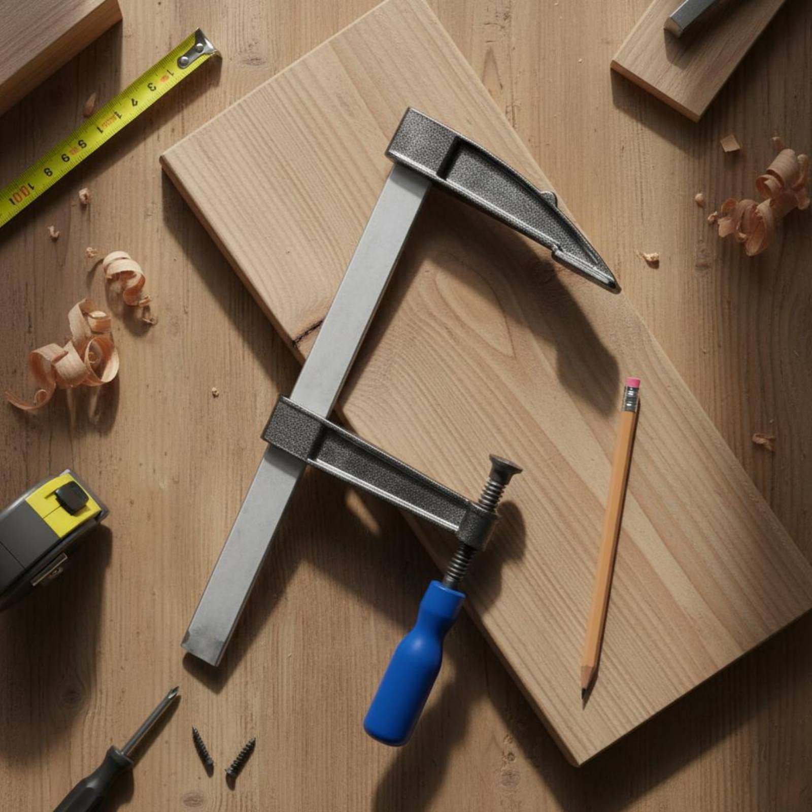Grampo F para Ajuste Sem Esfor - Woodworking Clamp avaliação e preço