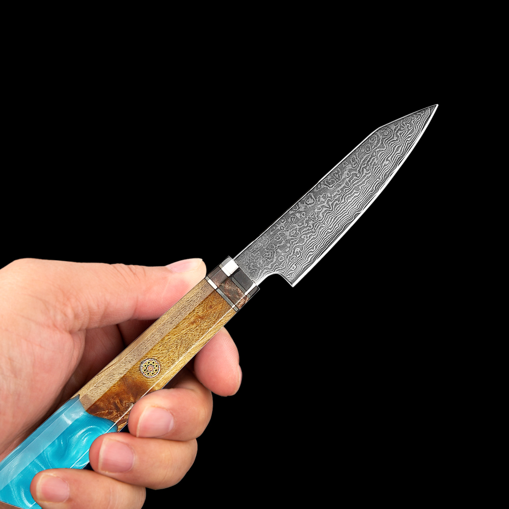 Faca de Paring XITUO Damascus, - Woodworking Japanese avaliação e preço