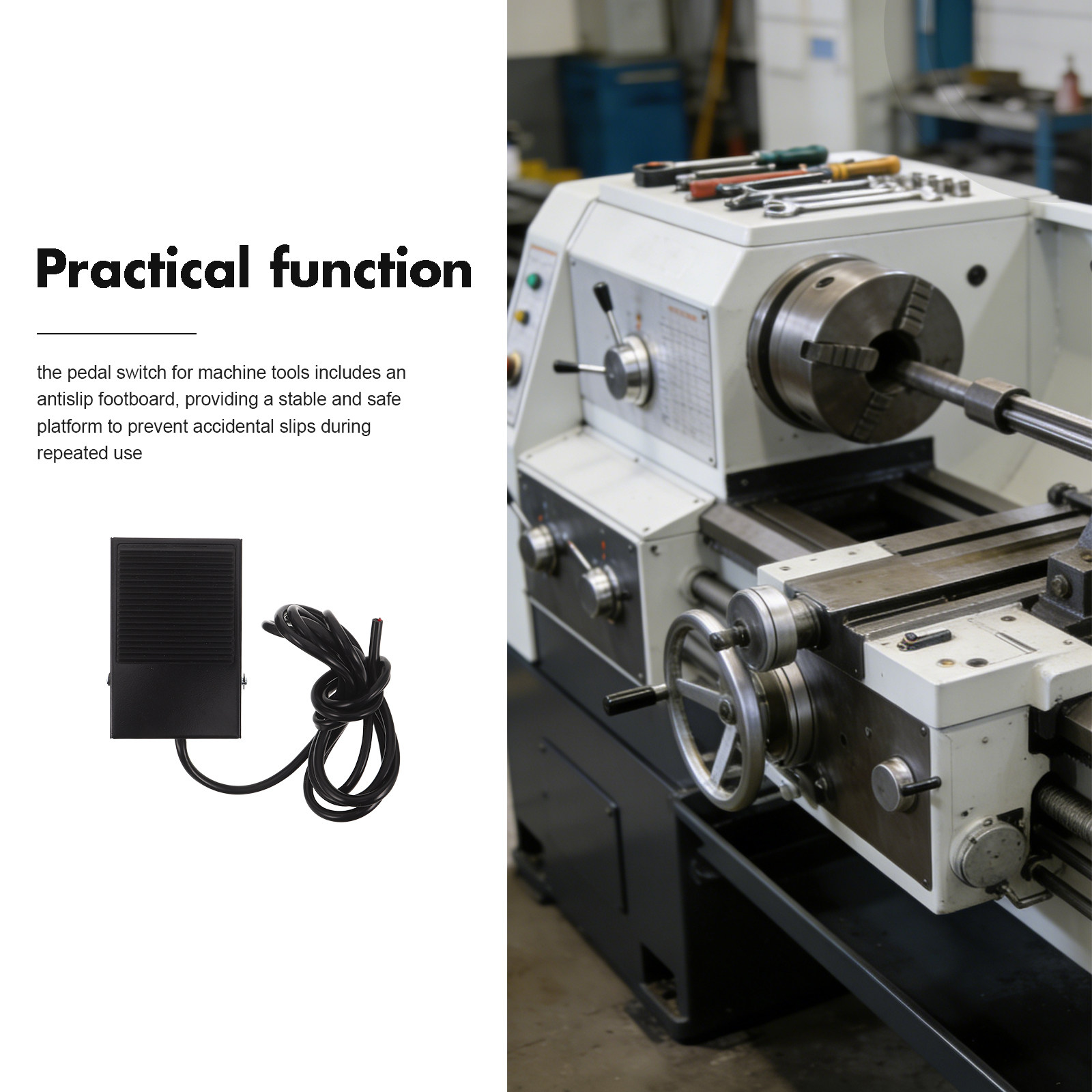 Interruptor de Pedal Momentâne - Woodworking Tool avaliação e preço
