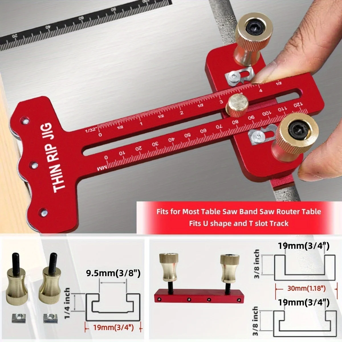 Gabarito de serra de mesa de r - Woodworking Rasp avaliação e preço