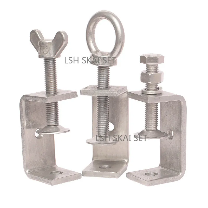 Abraçadeira em U de Aço Inoxid - Woodworking Clamp avaliação e preço
