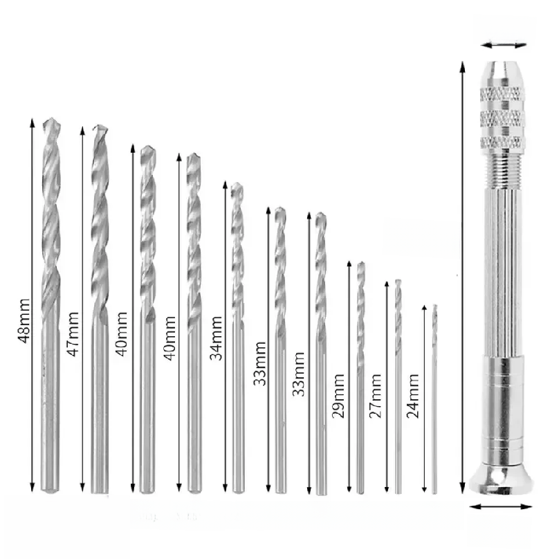 Mini Furadeira Manual 0.8-3.0m - Woodworking Tool avaliação e preço