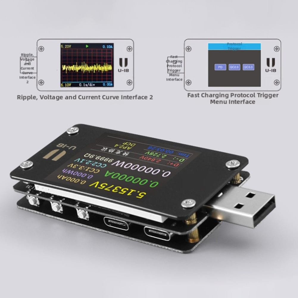 Amperímetro e voltímetro USB U - Woodworking Qc avaliação e preço
